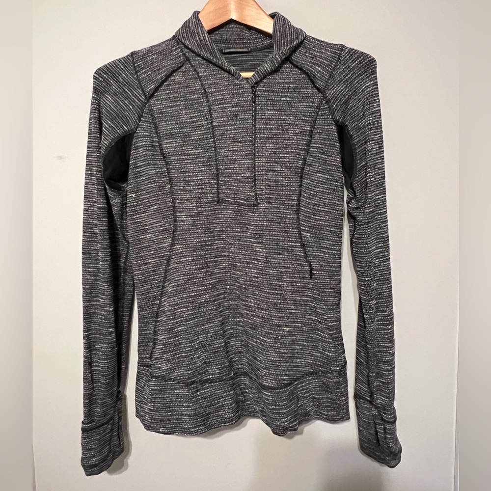 Lululemon Think Fast Zip Pullover
